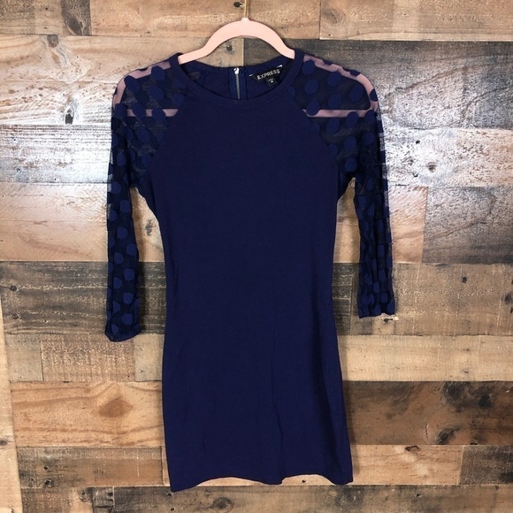 Express purple dress - Picture 6 of 9